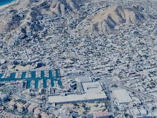 Cabo San Lucas City, Mexico (2025) 3D Model preview