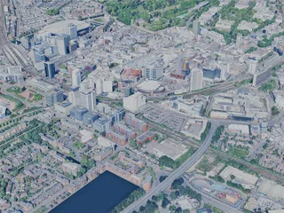 Cardiff City, UK (2025) 3D Model preview