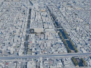 Himeji City, Japan (2025) 3D Model preview