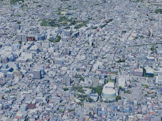 Matsumoto City, Japan (2025) 3D Model preview