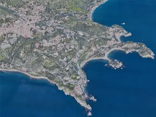Taormina City, Italy (2024) 3D Model preview