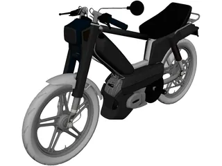 Peugeot 103 Chrono 3D Model preview