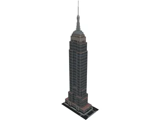 Empire State Building 3D Model preview