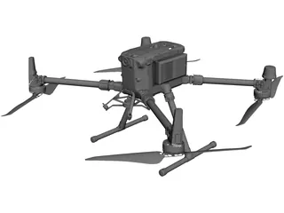 DJI Matrice 350 RTK 3D Model preview