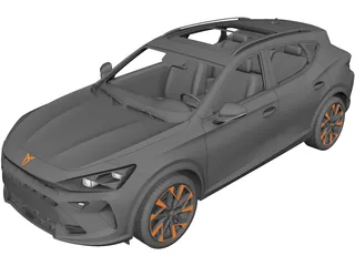 Cupra Formentor (2025) 3D Model preview