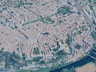 Beziers City, France (2025) 3D Model preview