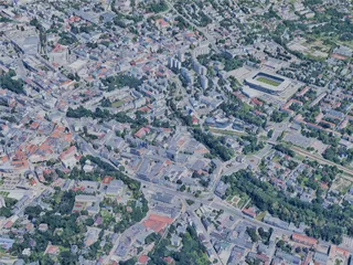 Bielsko-Biala City, Poland (2025) 3D Model preview