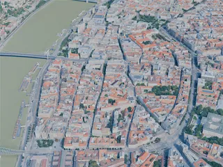 Budapest City, Hungary (2025) 3D Model preview