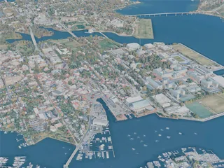 Annapolis City, USA (2025) 3D Model preview
