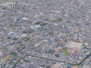 Izumo City, Japan (2025) 3D Model preview