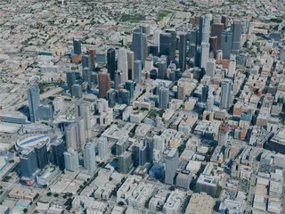 Los Angeles City, USA (2025) 3D Model preview