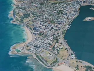 Newcastle City, Australia (2025) 3D Model preview