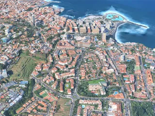 Puerto de la Cruz City, Spain (2025) 3D Model preview