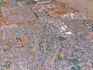 Richmond City, New Zealand (2025) 3D Model preview