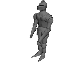 Knight Armor 3D Model preview