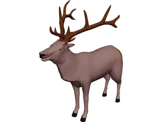 Deer 3D Model preview