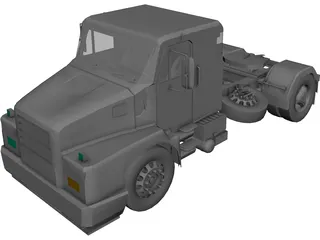 Volvo N10 3D Model preview