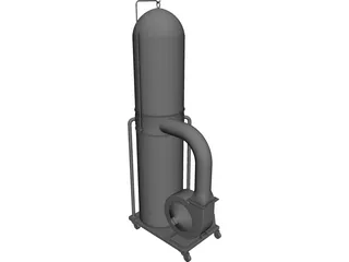 Vacuum Cleaner 3D Model preview