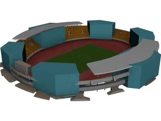 Stadium 3D Model preview