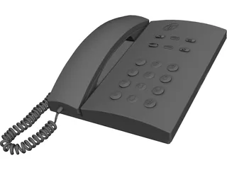 Telephone 3D Model preview
