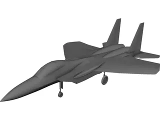 F-15 3D Model preview