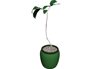 Plant 3D Model preview