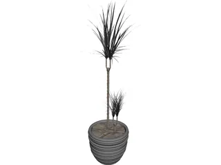 Plant 3D Model preview