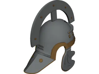 Helmet Roman 3D Model preview