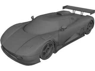 Koenigsegg CCGT 3D Model preview