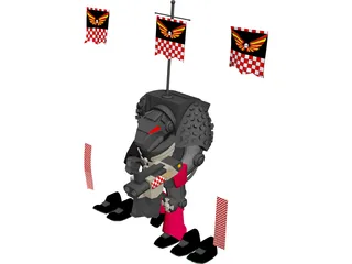 Trooper 3D Model preview