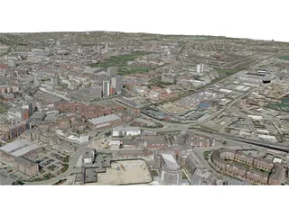 Southampton City (UK) 3D Model preview