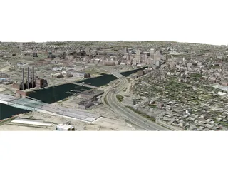 Providence City 3D Model preview