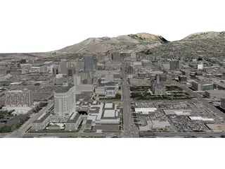 Salt Lake City 3D Model preview