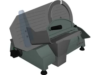 Meat Slicer 3D Model preview