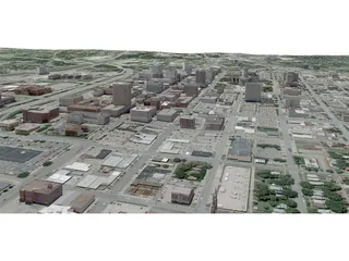 Topeka City 3D Model preview