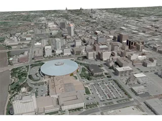 Wichita City 3D Model preview