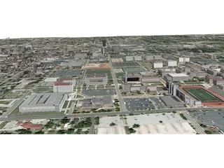 Springfield City 3D Model preview