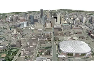 Minneapolis City 3D Model preview