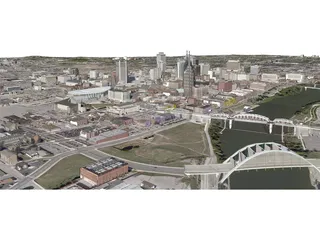 Nashville City 3D Model preview
