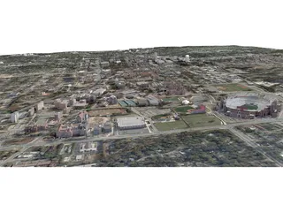 Tallahassee City 3D Model preview