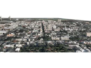 Savannah City 3D Model preview