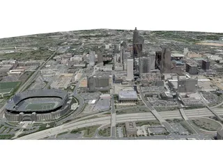 Charlotte City 3D Model preview