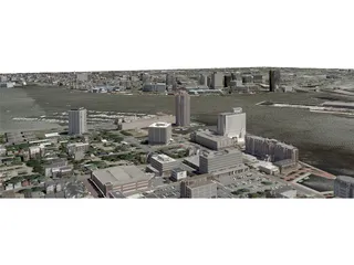 Norfolk City 3D Model preview