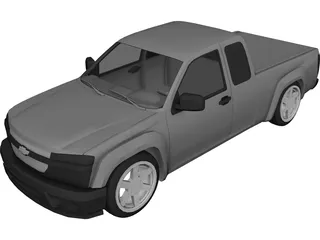 Chevrolet Colorado (2008) 3D Model preview