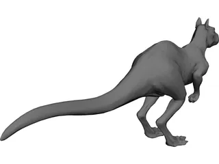 Kangaroo 3D Model preview
