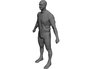 Human 3D Model preview