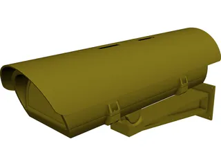 Surveillance Camera 3D Model preview
