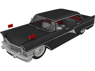 GAZ-13 Chaika 3D Model preview