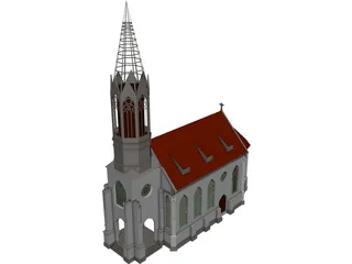 Church 3D Model preview