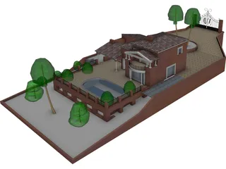 House 3D Model preview